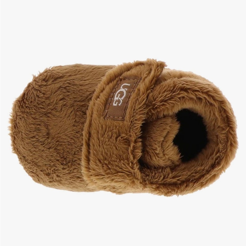 NIB UGG Baby Bixbee Shearling Boot in Chestnut Brown 0-1 Infant - Picture 3 of 9